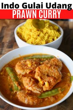 How to make traditional Gulai Udang. Our easy homemade Indonesian Prawn Curry recipe features coconut milk, corn, snow peas and spicy chilies. Indonesian Curry, Curry Prawns, Prawn Recipes