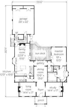 the floor plan for this house