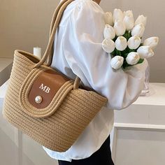 Size l;36cm, w;8cm, h;24cm. Summer Handbag, Summer Handbags, Bag Summer, Hand Luggage, Holiday Vacation, Shopper Bag, Hand Bag, Small Bags, Beach Bag