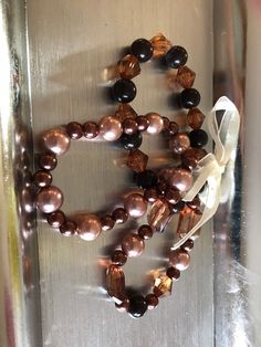 Set of 3 brown /bronze stretch bracelet Bronze Bracelet, West Lafayette, Bronze Bracelets, Stretch Bracelet, Stretch Bracelets, Jewelry Bracelets, Beaded Bracelets, Ships, Bracelet