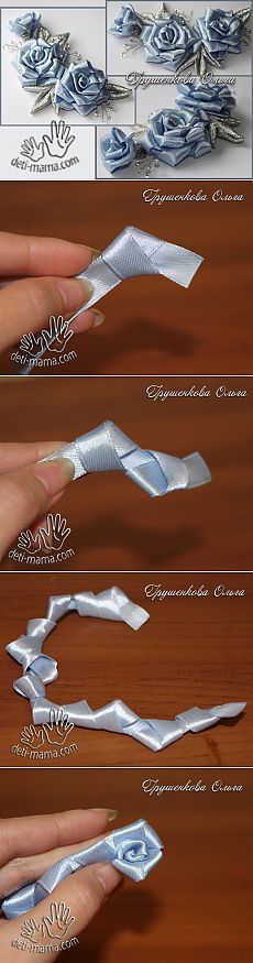 the steps in how to make an origami flower with scissors and paper machs