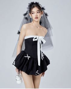 laneci.stu on ig Cup Dress, Studio Photoshoot Ideas, Women Dress Collection, Alt Outfits, Shopee Philippines, Gala Dresses, Fairy Dress, Kpop Fashion Outfits, Fancy Outfits