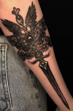 Dager And Heart Tattoo, Dark Feminine Forearm Tattoo, Cover Up Tattoos For Dark Tattoos, Goth Half Sleeve Tattoo, Lace Floral Tattoo, Gothic Back Piece Tattoo, Unique Gothic Tattoos, Black Cover Up Tattoos For Women Arm, Goth Sleeve Tattoos For Women