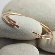 3 Layering Cuffs in Rose Gold, Smooth Stacking Bangles in Rose Gold Fill Minimalist Rose Gold Stackable Bracelets, Minimalist Stackable Rose Gold Bracelets, Adjustable Modern Rose Gold Bangle, Rose Gold Minimalist Bangle As Gift, Minimalist Rose Gold Bangle As A Gift, Minimalist Rose Gold Stackable Bangle, Adjustable Rose Gold Minimalist Cuff Bracelet, Minimalist Stackable Rose Gold Bangle, Stacking Bangles