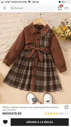 Kids Dress Collection, Baby Dress Patterns, Kids Fashion Clothes, Toddler Clothes