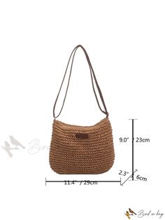 Bird in Bag - Decorative Straw Bird In Bag, Bag Bag, Color Khaki, Sports Equipment, Fashion Online Shop, Online Fashion, All Fashion, Men's Clothing, Straw Bag