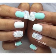 Nailart Tutorial, Nails With Glitter, Gel Pedicure, Video Makeup, Gel Nail Designs, Glitter Nail Art, Cute Nail Designs