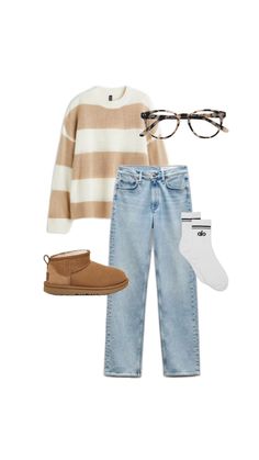 Preppy Aesthetic Outfits, Outfit Inso, Fits Clothes, Complete Outfits, Outfit Inspo Fall, Preppy Outfits