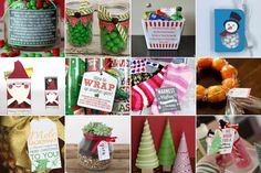 christmas gift ideas for kids and adults with text overlay that reads 30 diy christmas neighbor gifts