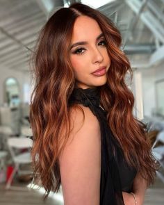 Reddish Brown Hair Color, Copper Brown Hair, Auburn Balayage, Reddish Brown Hair, Hair Color Auburn