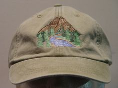 MOUNTAIN NATIONAL PARK Hat  One Embroidered Wildlife Cap  | Etsy Outdoor Embroidered Trucker Baseball Cap, Embroidered Trucker Hat For Outdoor, Embroidered Outdoor Baseball Cap, Embroidered Snapback Baseball Cap For Outdoor, Outdoorsy Fits, Strange Design, Embroidery Apparel, Wild Plum, How To Wash Hats