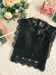 Feature: 100% real pics and high quality Fit for Season: summerMaterial: lace Include: 1 pcs of vest Size: one size Length: 42 cm Bust: 70-88 cm Lace Ruffle Camisole Tank Top, Lace Ruffled Camisole Tank Top, Elegant Sleeveless Lace Top With Collar, Lace Ruffle Cami Tank Top, Lace Ruffled Cami Tank Top, Sleeveless Lace Tank Top With Ruffles, Summer Sleeveless Lace Top With Ruffles, Sleeveless Tank Top With Lace Patchwork, Party Sleeveless Crochet Top With Lace Trim