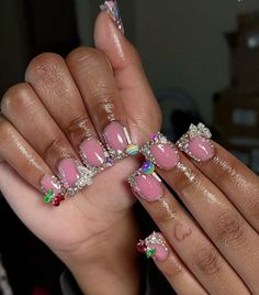 #nails #naildesign #nailart French Tip Short, Dope Nail Designs, Unique Acrylic Nails, Bling Nails, Dope Nails, Best Acrylic Nails, Short Set, French Nails