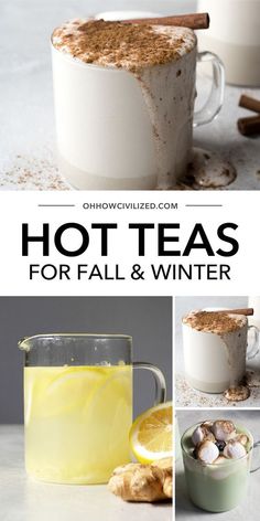 hot teas for fall and winter