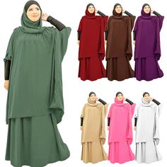 Hijab Abaya, Muslim Women, Casual Party, Head Scarf, Cocktail Party, Set Dress, Ramadan, Sleeve Length