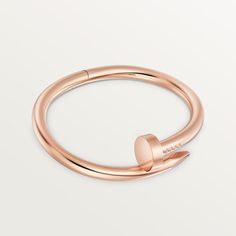 Minimalist Polished Rose Gold Bracelet, Minimalist Rose Gold Bracelet With Polished Finish, Modern Rose Gold Bangle, Modern Rose Gold Round Bangle, Classic Cartier Rose Gold Bracelets, Cartier Rose Gold Bracelets As A Gift, Classic Cartier Rose Gold Bracelet, Cartier Rose Gold Bracelet For Gift, Modern Cartier Round Bangle