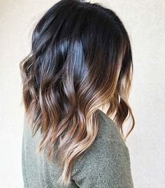 Choppy Lob, Angled Haircut, Balayage Lob, Brown And Blonde, Bronde Balayage, Short Hair Balayage, Penteado Cabelo Curto