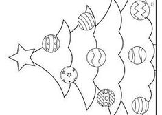 an image of a coloring page with balls and stars in the sky on top of it