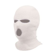 PRICES MAY VARY. Soft and elastic material:A knitted mask made of 95% Acrylic+5% Spandex that keeps the face warm，Soft and elastic, no over-tightening. Keeps you warm in winter chilly days; Keep your face from being hit by the cold wind！ 3 Hole design:2 in the eyes and 1 in the mouth. The face mask covers your entire head with openings in the eye and mouth. Seams on the eyes and mouth are sewn to keep cold air out and keep you warm. Easy to Carry:Lightweight, foldable and easy to carry. It is us Ski Balaclava, Winter Running Gear, Men's Balaclava, Balaclava Mask, Women's Balaclava, Knit Balaclava, Mens Face Mask, Face Mask Men, Winter Face Mask