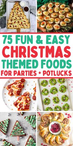 Easy Christmas themed food ideas in wreath and Christmas tree shapes, including christmas themed snacks, appetizers, and finger food, plus grinch themed party food, holiday party treats and Christmas themed dinners. Food For A Christmas Party, Kid Christmas Party Food Ideas, Christmas Birthday Party Food Ideas, Christmas Work Food Ideas, X Mas Food Ideas, Fun Christmas Food For Kids Dinner, Xmas Themed Food, Christmas Party Finger Food Ideas, Christmas Food For Toddlers