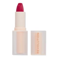 Material Girl Wine Lip Allure Soft Satin Lipstick - Revolution Beauty | Ulta Beauty Wine Lips, Satin Lipstick, Lip Hydration, Red Lip, Fragrance Gift, Material Girl, Lipstick Makeup, Makeup Revolution, Material Girls