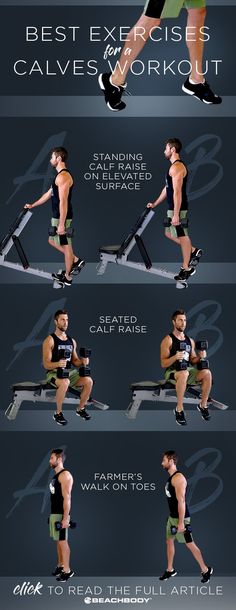 the best exercises for calves and workouts