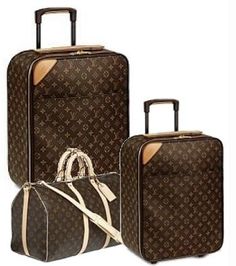 Luggage Louis Vuitton Luggage Set, Tas Louis Vuitton, Tas Lv, Travel Luggage Set, Sac Louis Vuitton, 3 Piece Luggage Set, Designer Luggage