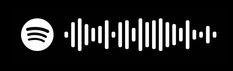 the logo for spotify, with sound waves in white on a black background that appears to be an equalizer