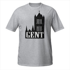 Gent Gravensteen Kasteel T-Shirt Gents T Shirts, Cozy Fits