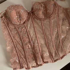 Vintage Victoria Secret Vs Bustier Corset Like New Only Worn Once Not Sold Anymore In Website Open To Offers Vintage Victoria Secret, Victoria's Secret Pink, Victoria Secret, Secret Pink, Victoria's Secret, Like New, Womens Tops, Pink, Women Shopping