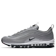 Nike Air Max 97 'Reflect Silver' 312834-007 (SNKR) Air Max 97 Silver Bullet, Silver Bullet, Nike Air Max 97, Air Max, Nike Air Max, Nike Air, Outfit Ideas, Nike, Silver