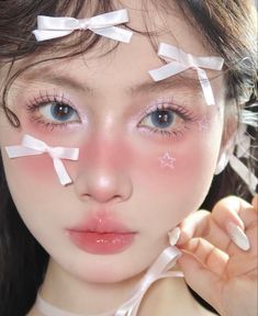 Makeup Douyin, Aesthetic Asian, Cute Makeup Looks, Asian Eye Makeup