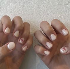 @nail_salondej White Nails Quotes, Soft Square Nails Design, Subtle Nail Art Designs, Japanese Nails Short, Shirt Nail Ideas, Simple Gel Manicure, Extra Short Nail Designs, Easy Short Nails, Really Short Nails Ideas