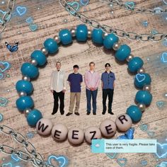 Brainrot Bracelets, Matching Kandi Bracelets For Friends, Kandi Bracelets Ideas Singles, Weezer Bracelet, Scene Bracelets Ideas, Bracelet Ideas Matching, Matching Kandi Bracelets, Scene Bracelets, Pulseras Kandi