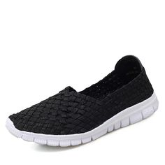 Majo Women's Comfortable Knitted Walking Shoes | Ultrasellershoes.com – Ultra Seller Shoes Casual Stretch Slip-on Sneakers With Cushioned Footbed, Black Breathable Slip-ons For Spring, Comfortable Black Slip-on Sneakers For Summer, Casual Stretch Slip-on Sneakers, Casual Black Slip-on Sneakers For Spring, Black Casual Slip-ons For Spring, Casual Black Slip-ons For Spring, Breathable Textile Slip-on Sneakers For Spring, Black Comfortable Slip-on Sneakers For Spring