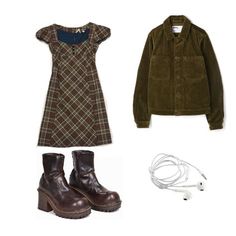 Plaid Dress Outfit, Eli Moskowitz, Style Names, 00s Mode, Clothes Board, Mode Hippie, Sweet Boy