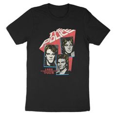 Show off your style and love for classic rock with a new The Police band tee. This The Police American Tour 1982 Short-Sleeve T-Shirt features a crew neck and is made of 100% cotton to ensure all-day comfort. Short-sleeve crew neck The Police American Tour 1982 music tee Made from 100% cotton for all-day comfort Machine washable Pop Culture Crew Neck T-shirt With Band Logo, The Police Band, Music Tees, Tractor Supply, Tour T Shirts, Classic Rock, Band Tees, Tractor, Mens T