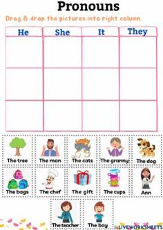 a printable worksheet to teach children how to spell the words