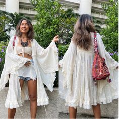 Boho Cotton Duster Kimono Cardigan,boho Long Jacket,gypsy Kimono,bikini Cover Up,maternity for Photoshoot Cover Up,boho Maxi Ruffled Kimono. - Etsy Duster Kimono, Beach Festival, Wedding Jacket, Open Sleeve, Long Jacket, Kimono Cardigan, Boho Maxi, Ruffled Sleeves, Cover Up