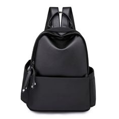 Vintage Women Leather Backpack Fashion Ladies Travel Backpacks School Bags for Girls New Shoulder Bags Mochila Feminina [20240117] Black Leather Shoulder Bag For Students, Black Back To School Satchel, Solid Color Portable Backpack, Black Portable Bag For Back To School, Black Large Capacity Softback Leather Backpack, Black Back To School Backpack, Black Leather Backpack With Zipper For Students, Solid Color Student Bag With Zipper Closure, Black Leather Shoulder Backpack For Back To School