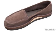 Casual Brown Loafers With Arch Support, Brown Leather Slip-ons With Arch Support, Leather Slip-on Loafers With Arch Support, Comfortable Leather Loafers With Slip-resistant Detail, Brown Slip-ons With Arch Support, Cute Loafers, Rainbow Sandals, Comfort Shoe, Leather Dye