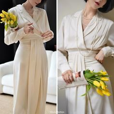 An elegant long dress that looks like the main character of a 1980s movie. The upper body has a pleated design, and the waist part has a complicated structure that looks like hanging fabric. An item with an elegant drape that gives a gorgeous impression. 
 
 
 Size 
 
 XS size 
 
 Length: 123cm 
 Shoulder width: 38cm 
 Bust: within 90cm 
 Waist: within 63cm 
 Hip: within 92cm 
 Sleeve length: 56cm 
 
 S size 
 
 Length: 128cm 
 Shoulder width: 40cm 
 Bust: within 94cm 
 Waist: within 67cm 
 Hip: 1980s Movies, Hanging Fabric, Elegant Drapes, Elegant Dresses Long, Upper Body, Dresses Xs, Long Dress, That Look, Sleeve Length