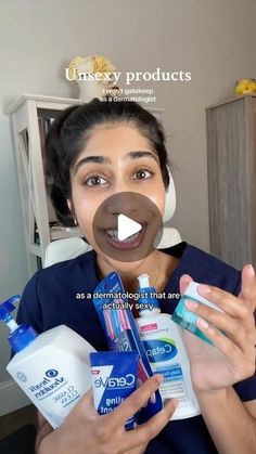 Dr. Neera Nathan on Instagram: "Unsexy products for the sexiest skin and hair of your life.

Don’t be fooled by simple packaging - these affordable products are my holy grails as a dermatologist.

#unsexyproducts #skincaretips #affordable #fyp" Skin Care Routine 30s Anti Aging, Dermatologist Skin Care, Make Up Things, Skin Care Routine 30s, Simple Packaging, Natural Body Care, Natural Body, Skincare Tips, Body Products