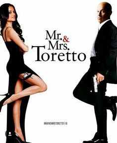 the movie poster for mr and mrs toretoo starring actors in black outfits with high heels