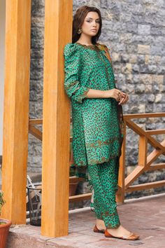 Brand: CharizmaCollection: Aniq by Charizma Embroidered Staple with Shawl CollectionFabric: Staple Linen PRODUCT DETAILS: Printed Staple Front +Back+Sleeves 3MTR Embroidered Front Neckline 1PCS Embroidered Front+Back+Sleeves +Trouser Patti 7MTR Printed Staple Trouser 2.5MTR Printed Staple Shawl 2.5MTR DISCLAIMER:* Lining, Laces, and Tassels are not included in unstitched variants.* Embellishment items in stitched outfits are subject to market availability.* Product color may vary due to photographic lighting or your device settings. CARE INSTRUCTIONS: Extra Fabric Has Been Used For Shoot Original Color May Vary Slightly From The Picture Dry Clean Recommended Iron The Clothes At Moderate Temperature Do Not Use Bleach, Or Stain Removing Chemicals Damp Fabric Should Not Be Exposed To Sunlight Luxury Semi-stitched Embroidered Multicolor Fabric, Luxury Fitted Zari Weaving Embroidered Fabric, Semi-stitched Silk Sets With Dabka Detailing, Festive Silk Sets With Printed Motifs, Unstitched Green Sharara With Naqshi Detailing, Unstitched Raw Silk Traditional Drape Set, Silk Sets With Printed Motifs In Traditional Drape, Unstitched Silk Sets With Traditional Drape, Designer Cambric Lawn Suit With Traditional Drape