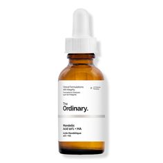 Mandelic Acid 10% + HA Gentle Exfoliating Serum - The Ordinary | Ulta Beauty The Ordinary Ascorbyl Tetraisopalmitate, The Ordinary Retinol, Retinoic Acid, Vitamin F, Mandelic Acid, Moroccan Argan Oil, Skin Care Treatments, Skin Care Moisturizer, Face Moisturizer