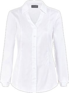 Atelier - White Stretch Cotton Sateen Blouse - Product Image Season Of Chic, Luxury Shirts, Silk Blouses, Work Essentials, Business Tops, Princess Seam, Mother Of Pearl Buttons, Pearl Buttons, Fall Collections