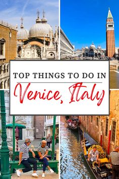 the top things to do in venice, italy