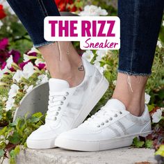 The Rizz Sneaker from Corky’s

Size 6-11 available
True to Size (if half size, size up)

#sneakers #sneakerhead #sneakersaddict #momstyle Sneakers Looks, Sneakers Addict, Volleyball Shoes, Wedge Sneakers, Mom Style, Shoe Game, Sneaker Head, Summer Shoes, Basketball Shoes