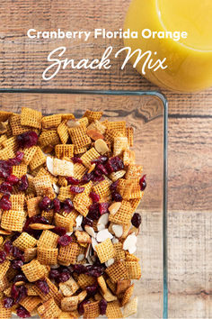 Try our Cranberry Florida Orange Snack Mix for the perfect afternoon snack your whole family will enjoy! A great grab-and-go option for those busy days with after-school activities, our snack mix is made with the great taste of Florida Orange Juice and packs flavor with no added sugar. Florida Orange Juice, Soup Appetizers, Nutritional Snacks, Sport Nutrition, Snack Dip, Appetizer Dips